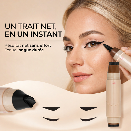 Eyeliner 2-en-1 à double embout