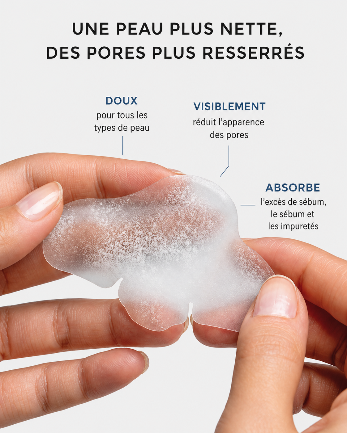 Patchs pour le nez Anti point noirs