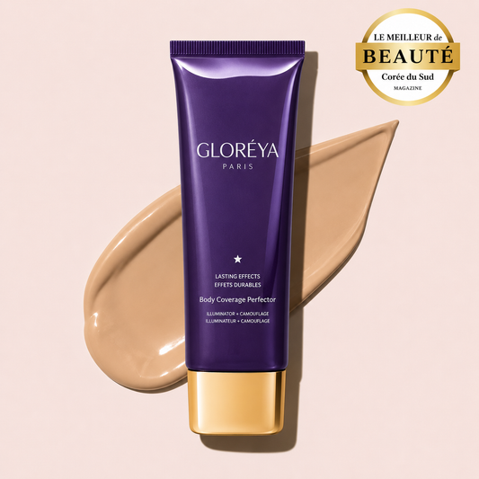 Correcteur de teint effet bronzant pour le corps + brosse OFFERTE