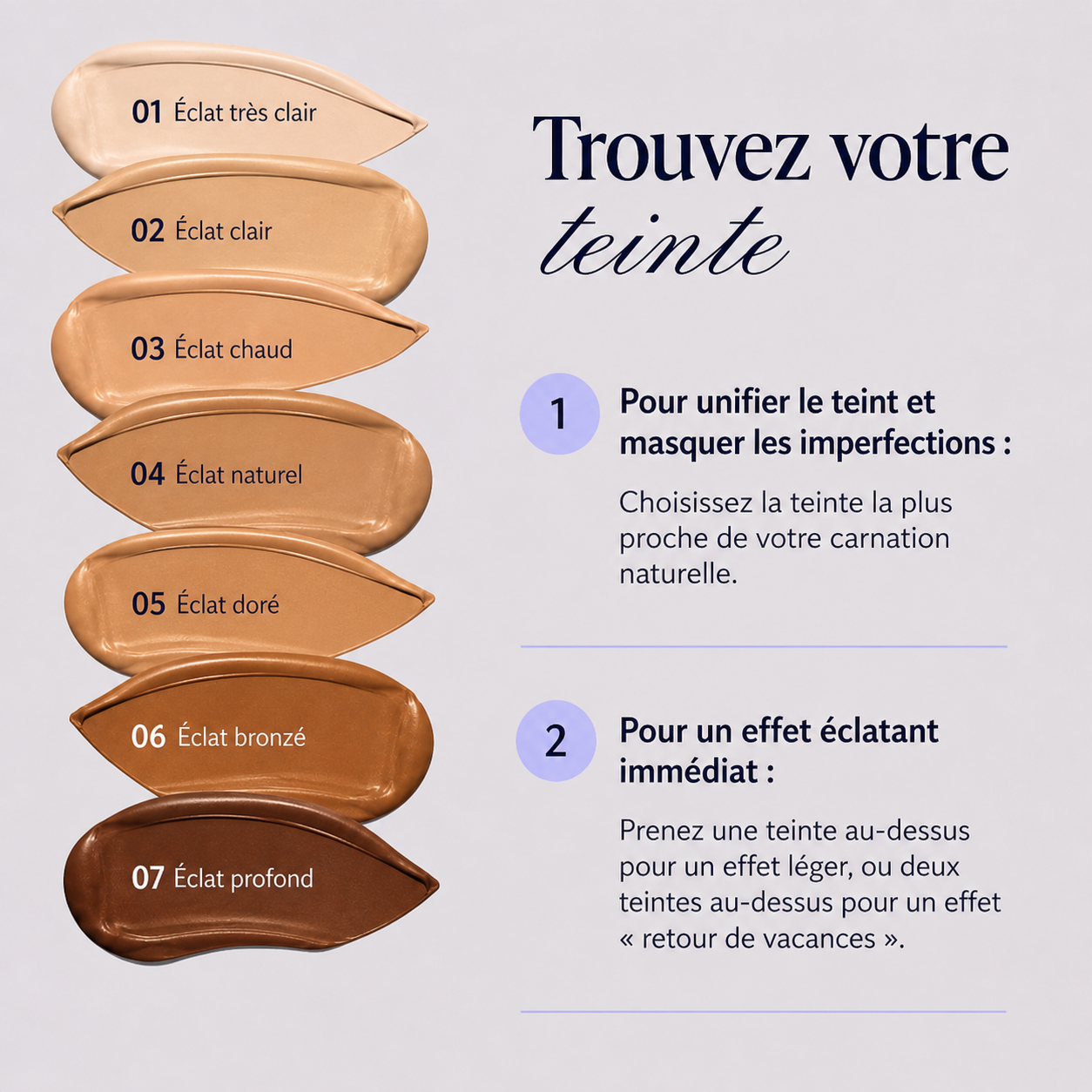 Correcteur de teint effet bronzant pour le corps + brosse OFFERTE