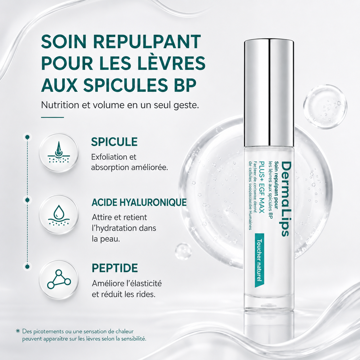 DermaLips - Gloss Repulpant (Effet Immédiat)