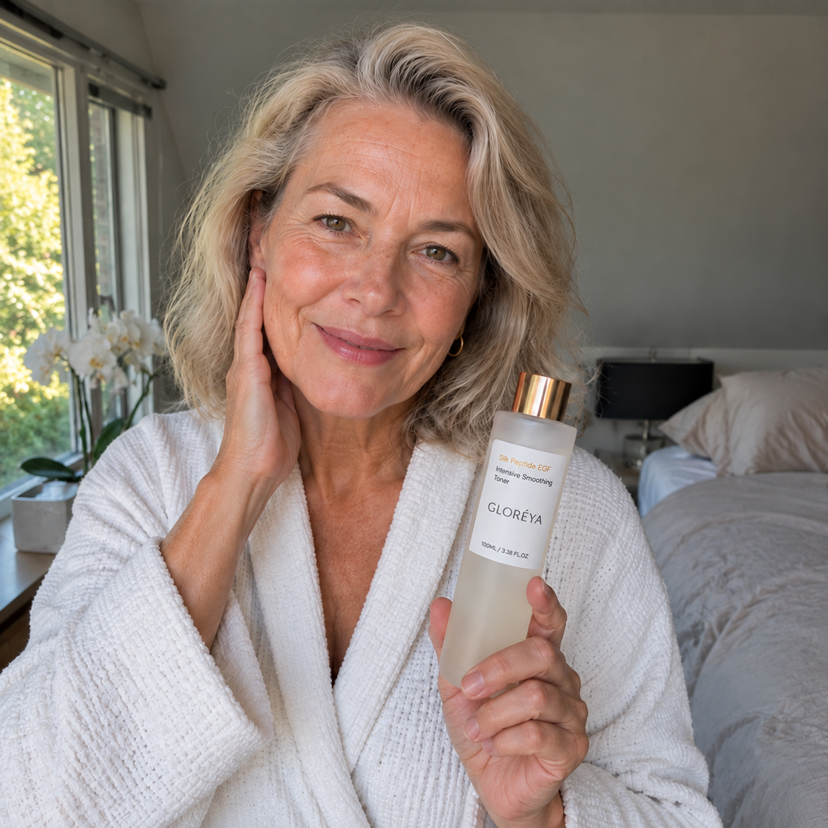 Lotion tonique anti-âge aux 30 peptides